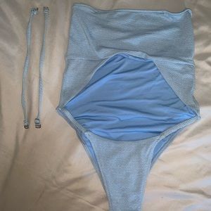 Frankie’s bikinis solstice one piece in lagoon